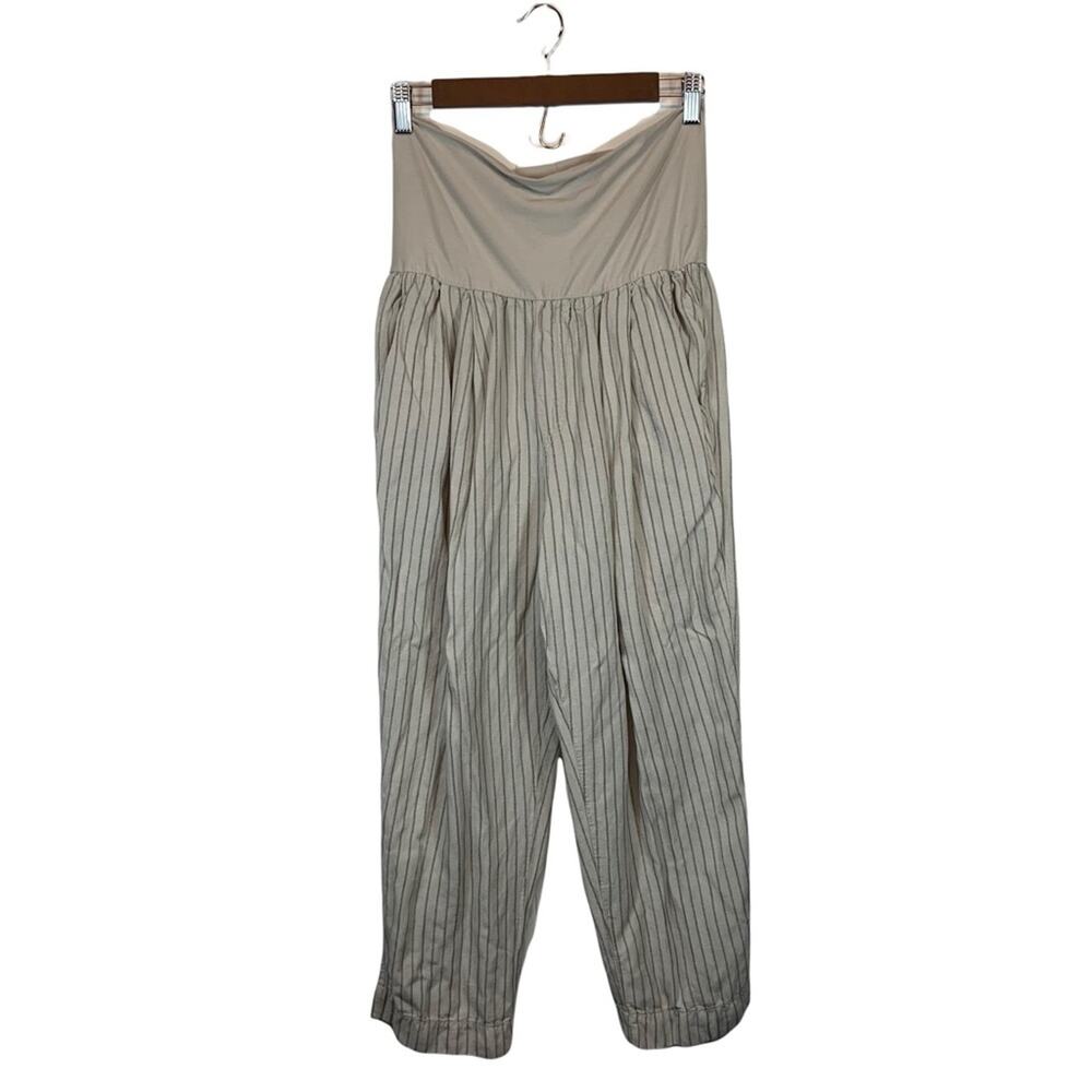 Hei Hei x Anthropologie Striped Linen Blend Haram Pants Size Woman's Small